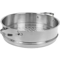 GRÄWE Universaldeckel Dampfeinsatz für Dampfgarer Ø 28 cm, Serie Pro-Line
