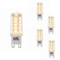 hofstein LED-Leuchtmittel LED G9 5er Set 3,5 Watt 3000 Kelvin 350 Lumen, G9