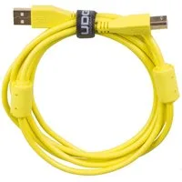 UDG Audio-Kabel, Ultimate Audio Cable USB 2.0 A-B Yellow Straight 1m (U95001YL) -