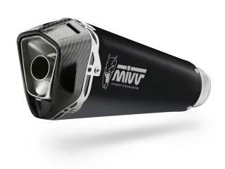 Sportauspuff MIVV Delta Race Edelstahl schwarz Honda X-ADV 750 Bj. 2017-2023 EURO-4/EURO-5 +ABE
