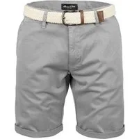 Amaci&Sons Chinoshorts BERWYN Chinoshort inkl. Gürtel Herren Bermuda Short Hose Regular Fit inkl. Gürtel