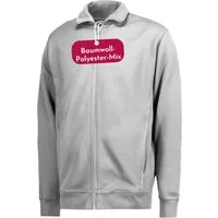 Clinotest Sweatjacke ohne Kapuze Unisex - 60% Baumwolle & 40% Polyester mit Stehkragen (1-tlg) Bequeme & atmungsaktive Sweatshirtjacke für Freizeit und Sport