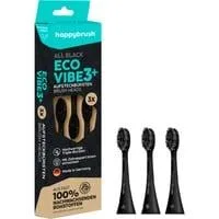 ECO VIBE 3 Aufsteckbürsten schwarz
