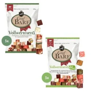 Graf Barf Rindermenü Mix 6x2,5kg