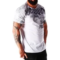 R-NEAL T-Shirt T-Shirt Used Look Printed Streetwear Freizeit T-Shirt Verwaschen