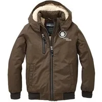 Outburst Winterjacke Outburst Jungen Blouson Funktionsjacke Winterjacke oliv (1-St., kein Set)