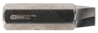 KS Tools 10 mm Spezial-Innensechskant-Schrauben-Ausdreher-Bit, HE 8 - 150.7068