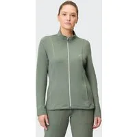 Joy Sportswear Sweatjacke DORIT mit Reißverschluss, Langarm, aus Baumwolle, Polyester und Elasthan