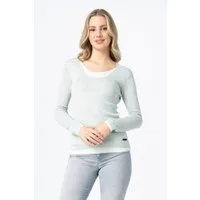 Miracle of Denim Rundhalspullover Linda Pullover