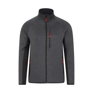 Mountain Warehouse Herren Treston Full Zip Fleece Jacke (Schwarz)
