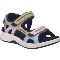 Josef Seibel Estelle 02 Sandale, Trekkingsandale, Outdoorschuh mit verstellbaren Klettverschlüssen