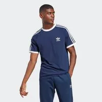 adidas Originals T-Shirt 3-STRIPES TEE schmale Passform, Kurzarm, mit kontrastierendem Saum, aus Baumwolle