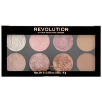 MAKE UP REVOLUTION Rouge Revolution Blush Golden Sugar Blush Palette 8 x
