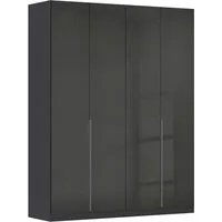OTTO home Drehtürenschrank Kleiderschrank Schrank Garderobe AGORDO Schlafzimmer (in zwei Griff-Farben, Breiten 91-405 cm, Dekor- oder Hochglanzfront) durchdachte Innenausstattung, in 8 Breiten und 2 Höhen MADE IN GERMANY