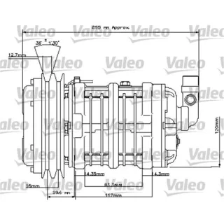 Valeo Klimakompressor 815842