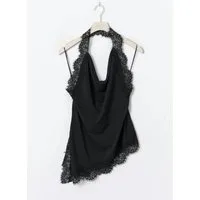 Gina Tricot Shirttop Thalia asymmetric lace top - Spitzentop - Damen Top