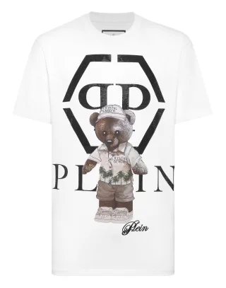 T-Shirt Rundhalsausschnitt Ls Teddy