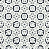 misento Vinylboden Arctic in Boho Fliesenoptik, für Feuchtraum- und Privatbereiche, PVC Bodenbelag Meterware 200/400 cm Breite, 2,8 mm Stärke