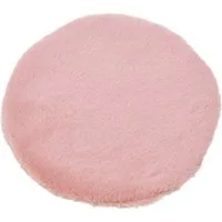 matches21 HOME & HOBBY Fellteppich Rundes kurzflor Deko-Fell Sitzkissen 34 cm in rosa für Stühle, rund, Höhe: 20 mm, Flauschiges Kunstfell als Fell-Teppich Stuhl-Überwurf Sitzauflage