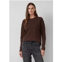s.Oliver Sweatshirt Sweatshirt Flauschiges Sweatshirt