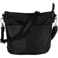 MIRROSI Umhängetasche Damen, Crossbody Bag, Echtleder Made in Italy (1 Tasche 2 Gurte oder Basic Version 1 Tasche 1 Gurt), 24x18x12cm (BXHXT)