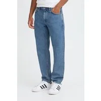 Blend 5-Pocket-Jeans BHTHUNDER RLX NOOS Relaxed Fit, mit Reißverschluss, aus Baumwolle, pflegeleichtes Denim