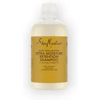 Shea Moisture Haarshampoo Shea Moisture RSB Moisture Retention Shampoo, intensive Feuchtigkeitspflege mit Sheabutter und schwarzem Rizinusöl