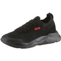 HUGO Leon_runn Sneaker Trend Runnersneaker, Schlupfschuh mit aufgesetzter Schnürung