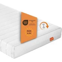 Kaltschaummatratze mit 7-Zonen und zwei unterschiedlich festen Liegeseiten, sleepling, beidseitig nutzbar (H2/H3), ergonomisch optimiert & atmungsaktiv