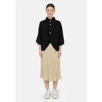 freshlions Klassische Bluse Maya (1-tlg) mit kurzem Schnitt