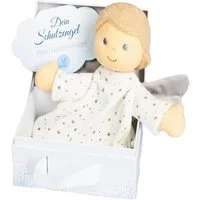 Sterntaler® Schmusetuch Schutzengel M, mit integrierter Rassel und Geschenkbox