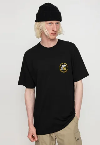 VANS DRAIN EM DRY SS T Shirt Schwarz