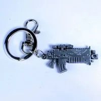 SEMIC Schlüsselanhänger Warhammer 40K Metall-Schlüsselanhänger Bolter Metallic Finish (1-tlg), Ideal für Schlüsselbund, Tasche oder Rucksack
