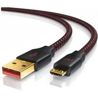 Primewire USB-Kabel, 2.0, Micro-USB, USB Typ A (500 cm), UltimateCharge MicroUSB 2.0 Schnellladekabel mit Datenübertragung - 5m