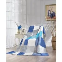 Wohndecke Wohndecke - 4 Jahreszeiten -160x200 cm / Sofadecke / Schlafdecke, livessa, Soft-Touch-Gefühl / 50% Baumwolle, 45% Acryl, 5% Polyester / 1650g