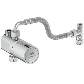 Ideal Standard Eckventilthermostat Ceratherm mit Verbindungs-Set Chrom, A8375AA A8375AA