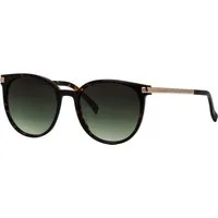 Marc O'Polo Sonnenbrille (1-St) Form Schmetterling, Verlaufstönung, Logo-Schriftzug