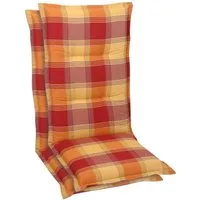 GO-DE Hochlehnerauflage, (Set, 2 St., Auflage für Hochlehner, OTTOs Choice), 50 cm x 7 cm x 120 cm
