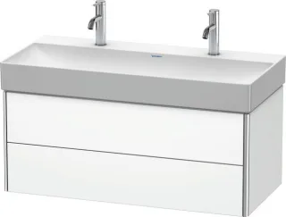 Duravit XSquare Waschtischunterbau wandhängend Weiß Supermatt 984x460x397 mm - XS416308484 XS416308484