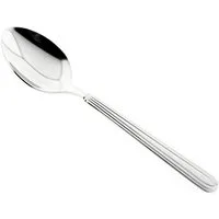 Almina Besteck-Set 6 Tlg. Teelöffel-Set in Silber 18/10 aus Chrom-Edelstahl mit Motiv (6-tlg)