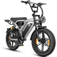 Vankel E-Bike Mountainbike E-Fahrrad 20” x 4.0” Damen u. Herren 720/1440Wh Max.108/216KM, Kettenschaltung, Heckmotor, (Beleuchtungsset mit Batterieladegerät, Batterieschlüssel, Werkzeug)
