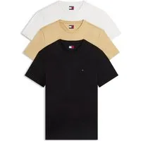 Tommy Jeans T-Shirt TJM EXTRA SLIM 3 PACK (Packung, 3-tlg) Mit Rundhalsausschnitt