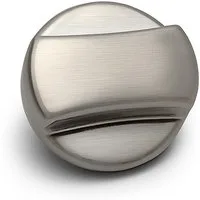 keenberk Küchenspüle Drehgriff Durchmesser 46 mm Edelstahl gebürstet für Drehbetätigung