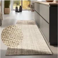 HANSE Home Teppich Jaipur Juteteppich, als Läufer und in Rund, rechteckig, Höhe: 10 mm, 100% Naturfaser, Wohnzimmer, Esszimmer, Schlafzimmer, GRS