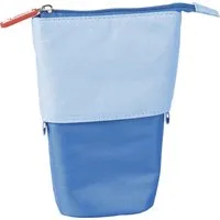 BRUNNEN Federmäppchen BRUNNEN Etui und Stiftköcher blau