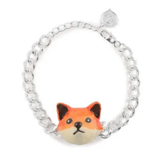 Fuchs Armband Silber plattiert