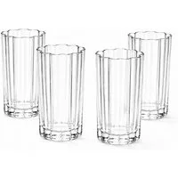 Zoha Glas Trinkgläser Set, Wasserglas BPA-frei, Wasser & Saft, spülmaschinenfest, 12-tlg., 4-teilig, 8-teilig, 12-teilig