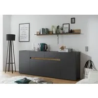 Home affaire Sideboard City/Giron, moderner Schrank, Kommode, Stauraumschrank, zeitlos, modern, ausreichend Stauraum, vielseitig einsetzbar