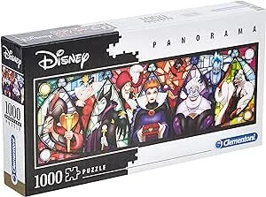 Clementoni Panorama Puzzle 39516 - Disney Villains [1.000 Teile]