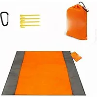 Picknickdecke, Diyarts, Strandmatte, Übergröße, wasserdicht, sanddicht, klappbar